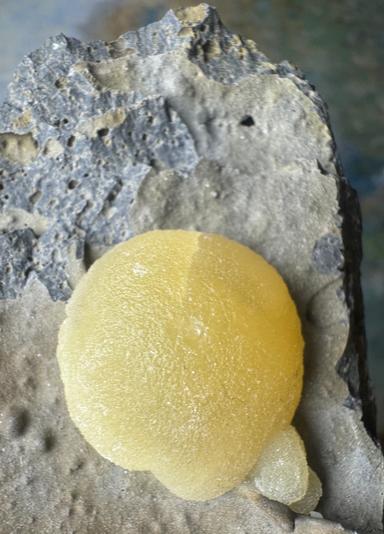 Italian Calcite Spheroidal Aggregate on Matrix